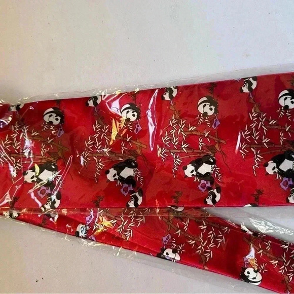 New In Package Jatala Panda Print Red Tie‎ - Picture 2 of 6
